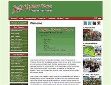 Tablet Screenshot of jogjaexplore-tours.com